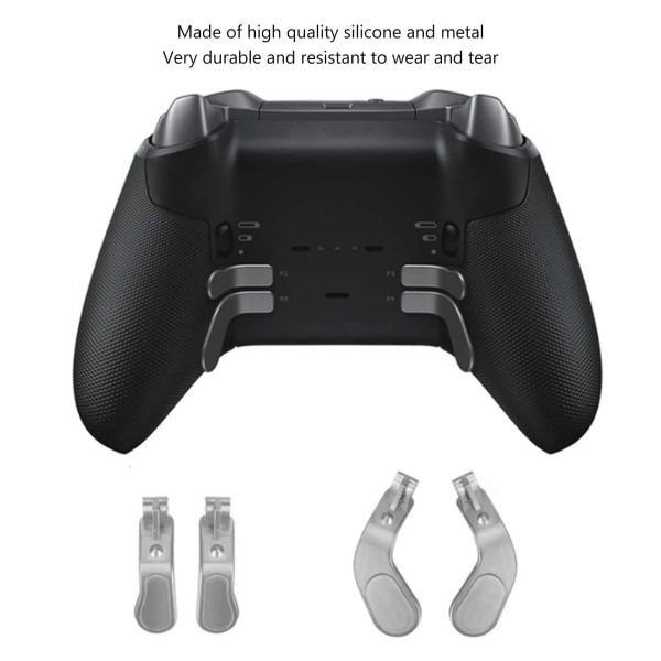 D-Pad-painikeohjaimen päitsimet Xbox One Elite / Xbox Elite Series 2 Hopea