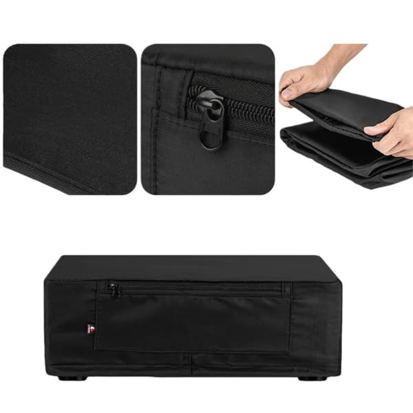 Receiver Støvdæksel kompatibelt med Sony STR-DN1080/STRDH550 Forstærker, Nylon Materiale, Sort