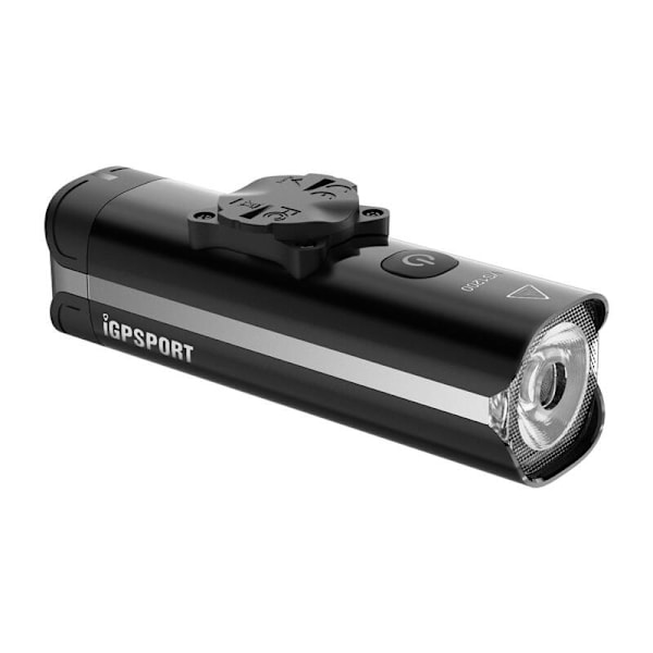 Pyörävalo, edessä iGPSPORT VS1200 M80 smartilla