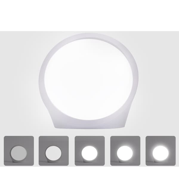 LED Lysterapi Lampe - SAD Lys, Fuld Spektrum, 5-Niveau Dæmpbar, med Type-C & EU Stik