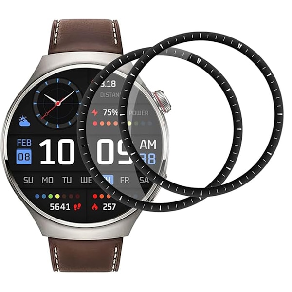 PMMA-komposiitista valmistettu kuumataivutettava näytönsuoja Huawei Watch 4 Prolle