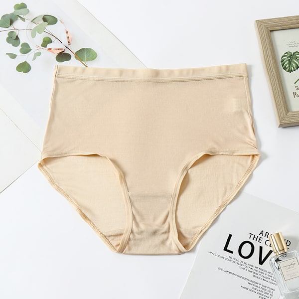 Silkkiset korkeavyötäröiset alushousut naisille - Äärimmäistä mukavuutta XL