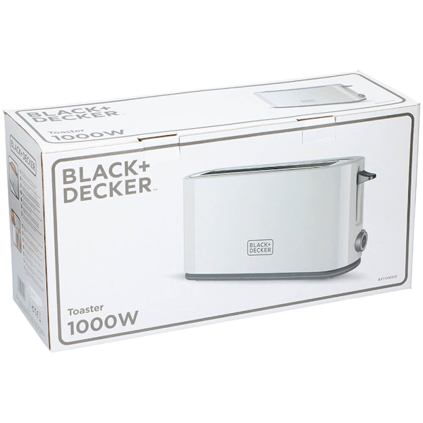 Brödrost 1000W Vit