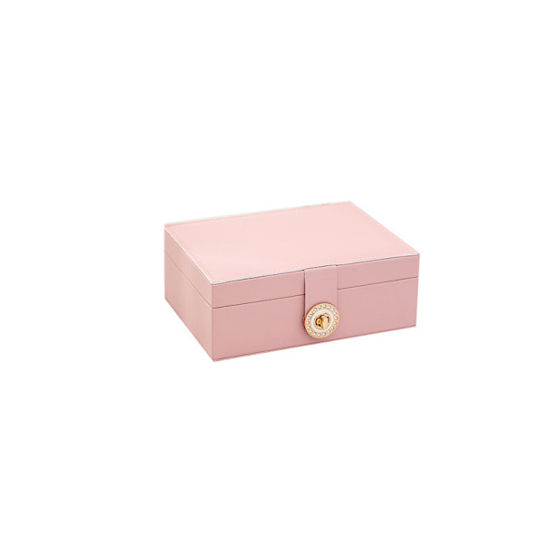 Smyckeskrin med stor kapacitet Rosa