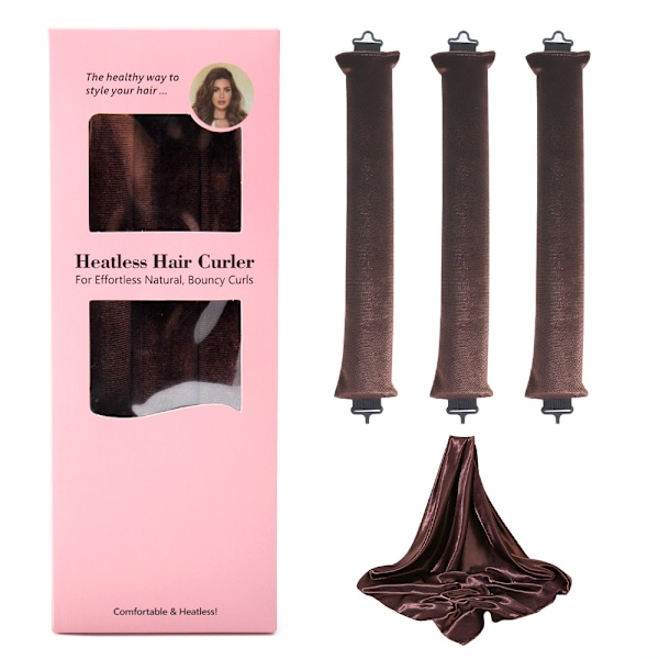 Sleep Styler: Värmefria papiljotter (Auburn Brown)