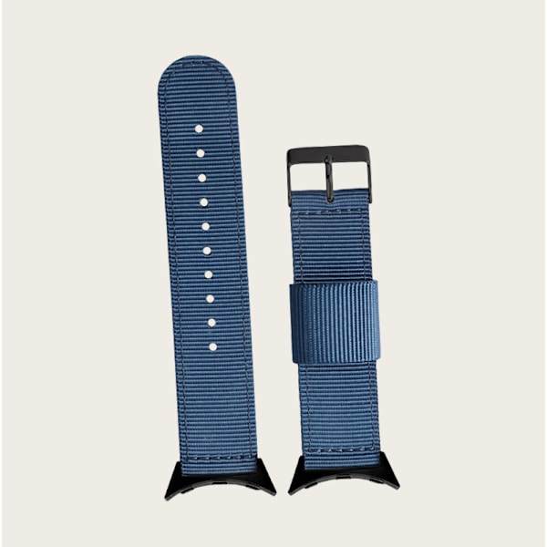 Nylon urrem til Google Pixel Watch 1/2/3 - 41mm Blue Blue