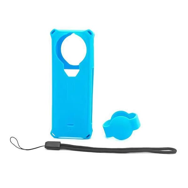 Silikonskyddsfodral för Insta360 X5-kamera Blue Blue