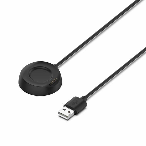 Smart Watch-oplader til Huami GTR/GTS/T-Rex - 100 cm sort