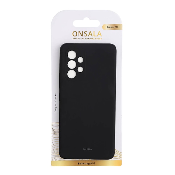 Mobilskal Silikon Black - Samsung A53