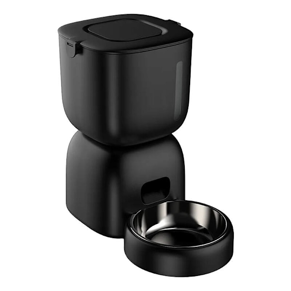 Petwant F14-L(BAS) Automatisk foderautomat Wifi Svart