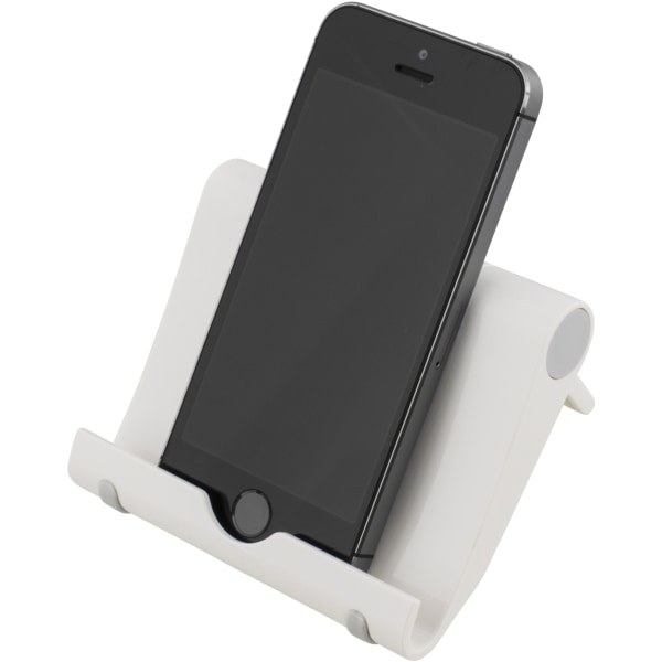 Foldable pad stand, white plastic