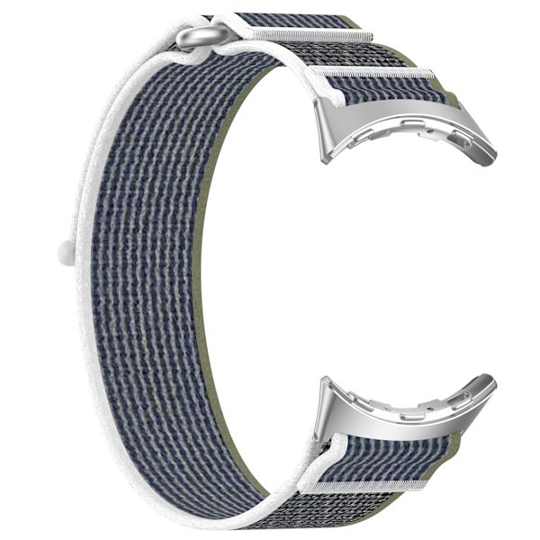 Google Pixel Watch 3 Trail Outdoor Nylon Strap Harmaa+vihreä 41 mm