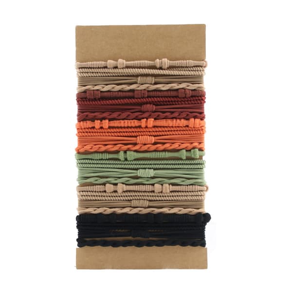 Boho Flätade Hårband Set (24 st)