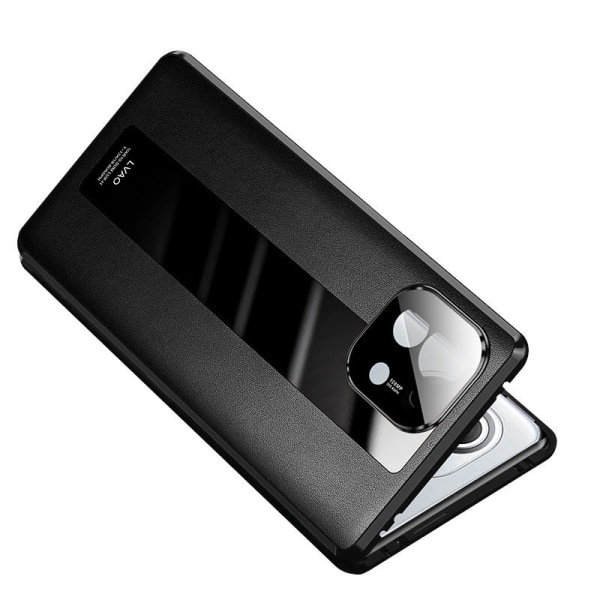 Dubbelsidigt spänne HD-telefonfodral magnetisk värmeavledning för Xiaomi Xiaomi 12 Pro Svart