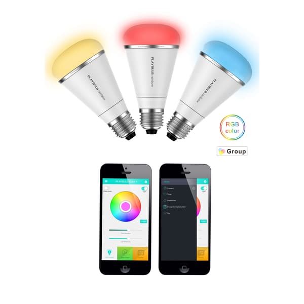 Playbulb Rainbow Vit RGB BT 600lumen 10W E27