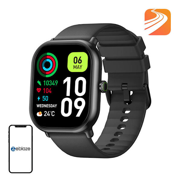 Zeblaze GTS 3 PRO Smartwatch (svart)