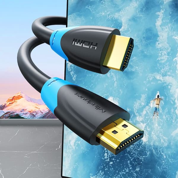 HDMI-kabel - 4K High Speed-forbindelse til TV, PC og projektor 1.5m 1.5m