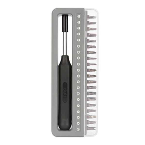 Deli Tools EDL241041 precisionsskruvmejselsats, 41 el.