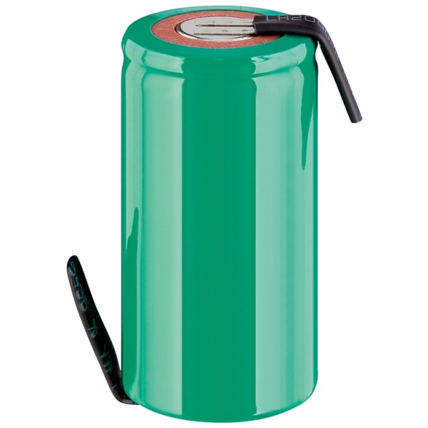 Sub-C, 2000 mAh, Lödsvansen (Z) laddningsbart batteri, 1 st. oförpackad