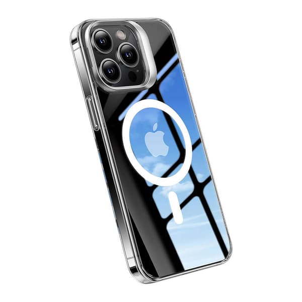 Torras telefonfodral UPRO Lstand Clear-Mag för iPhone 15 PRO (transparent)