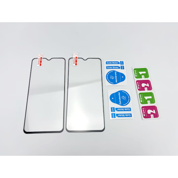 2-pack skärmskydd i härdat glas för Redmi Note 9 4G/Note 8 Pro