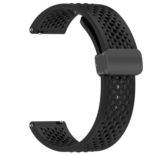 Sport silikone rem til Xiaomi Watch S4 Black Black