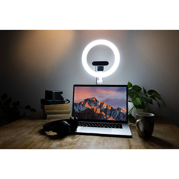 LED-Belysning Desk Ring Light 10"