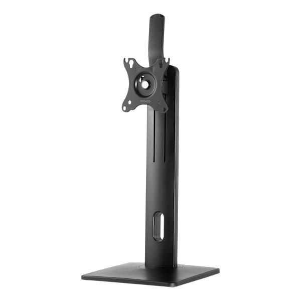 OFFICE Height adjust desk stand rotating base 1732" Svart
