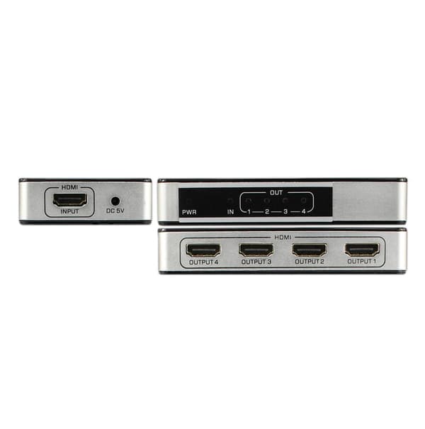 1x4 HDMI splitter UHD 4K/60Hz 3D HDMI2.0 HDCP2.2 18Gbps