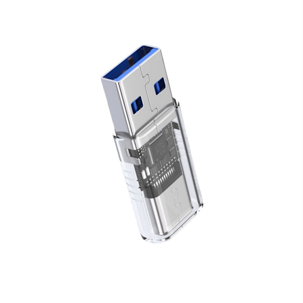Dobbeltsidet USB 3.2 til Type-C Adapter - Hurtig Dataoverførsel og Bred Kompatibilitet