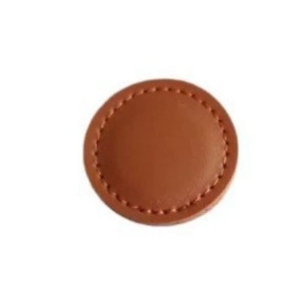 4-Pack Magnetisk PU Golfbold Positionerings Tilbehør - Flere Farver Til Golfspillere i Danmark Brown Brown