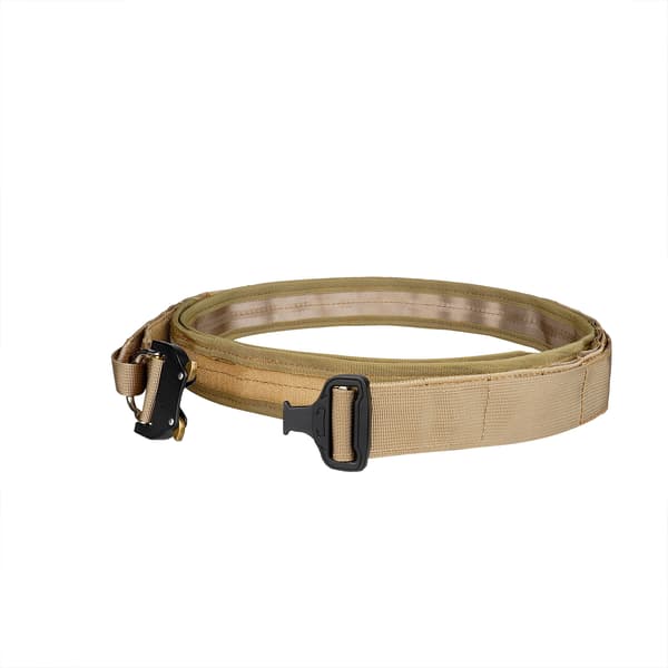 Cobra-bälte med legerat spänne för utomhusbruk Khaki Khaki