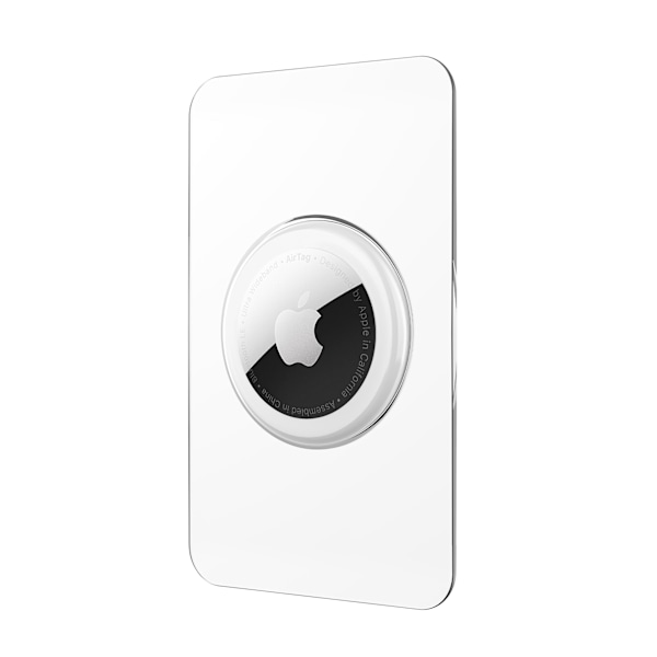 Skyddsfodral till Apple AirTag - Vit Transparent
