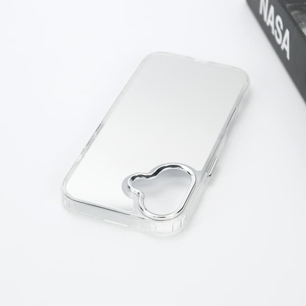 Peilikotelo iPhone 16:lle (6.1") - Kirkas TPU+PC-suoja