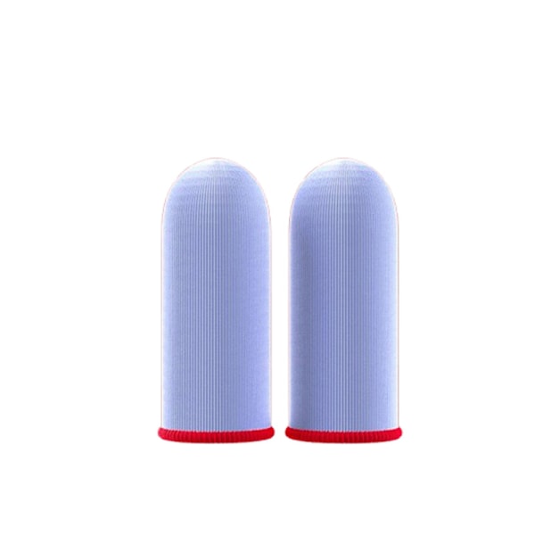 SZ-S02 Silverfiber Gaming Finger Sleeves (Röd) - 2-pack