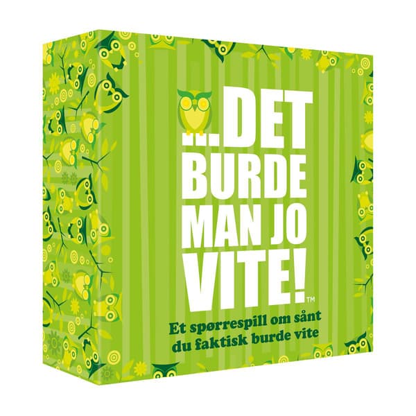 Spil Det Burde Man Jo Vite! (NO)