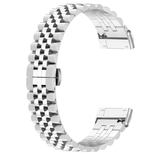 Klockarmband i rostfritt stål Silver  Fitbit Versa 3 / 4 / 5 Silver