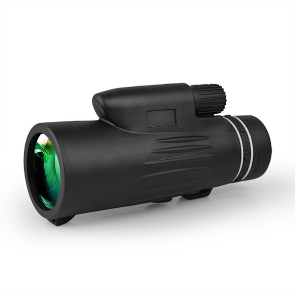 Monokulært teleskop 12×50 Zoom BAK4 Prisme Sort