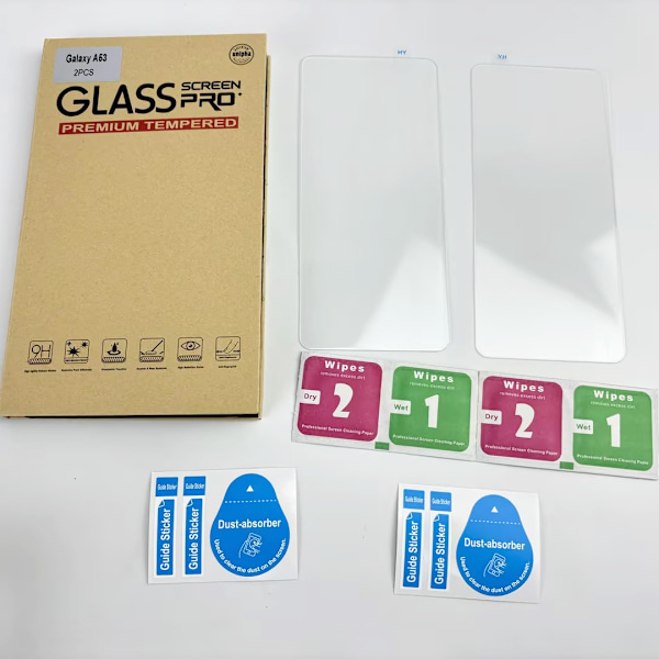 Skärmskydd i Härdat Glas för Samsung Galaxy Serien, 2-pack Samsung Galaxy A53 5G