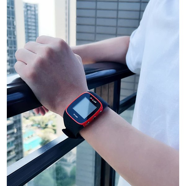 Polar M400 / M430 armbånd silikone Sort