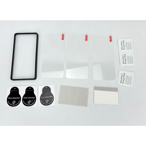 Skärmskydd för Samsung Galaxy S24-serien - Härdat glas med justeringsram Samsung Galaxy S24 Plus