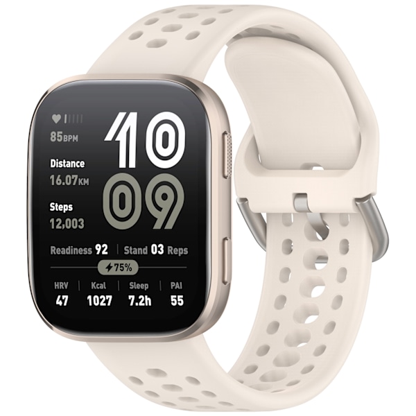 Klockarmband i Silikon för Amazfit Bip6 (A2435) Guld