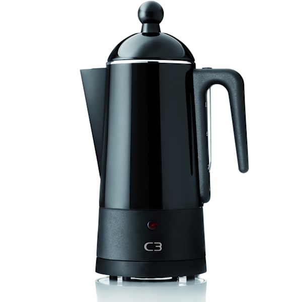 Perkolator Design Svart stål 10kp