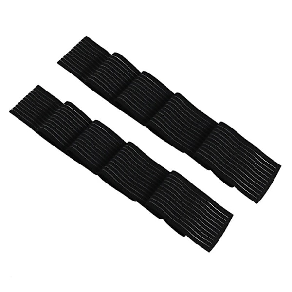 Svart bröstbinder - 2-pack