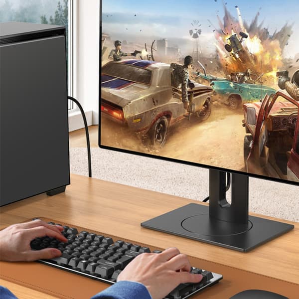 Mini HDMI til HDMI HDTV-kabel – 4K 60 Hz HDR, 18 Gbps tovejsforbindelse til gaming, skærme og streaming 2 m 2 m