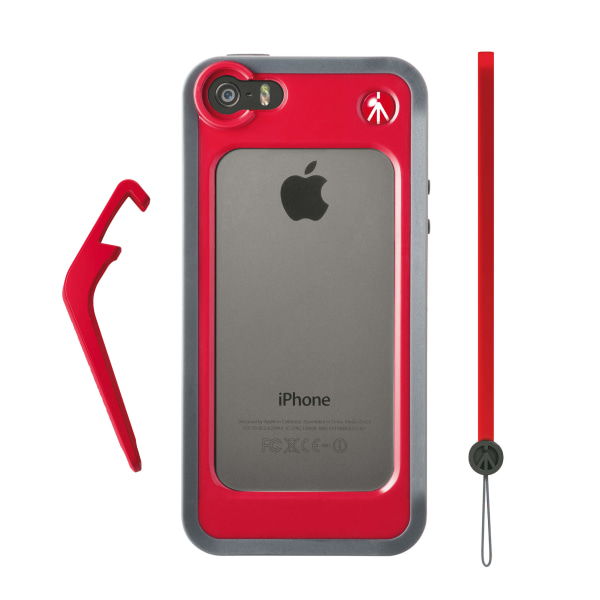 MANFROTTO Skal iPhone 5/5S KLYP Röd