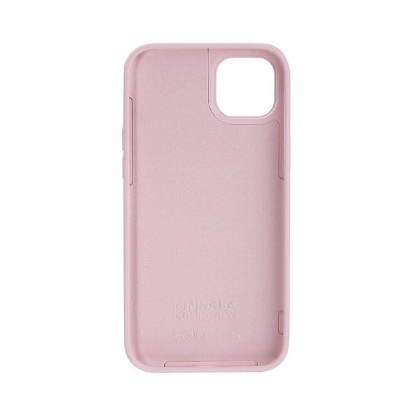 Mobilskal Silikon Chalk Pink - iPhone 14 Plus