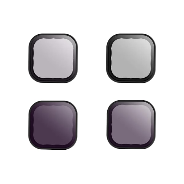 Objektivfiltersæt CPL+ND 8/16/32 Telesin til GoPro Hero 9 / Hero 10 / Hero 11 / Hero 12 (GP-FLT-903)
