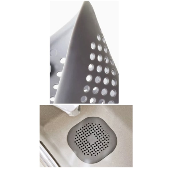 Afløbssi til gulvafløb og vask Grey Grey