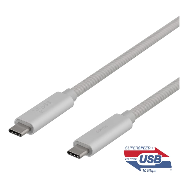 USBC SuperSpeed cable 1m braided USB3.1 Gen2 10Gbps 100W